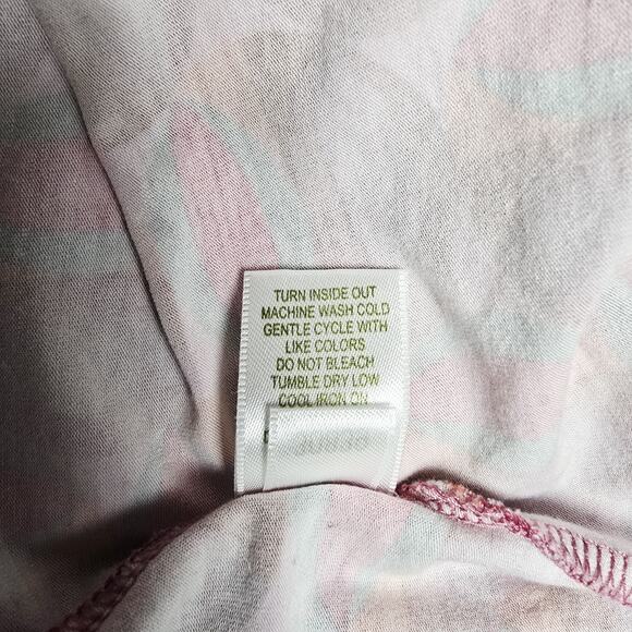 Garnet Hill Maxi Dress Size 6 Sleeveless Crossover Geometric Dots Jersey Womens - Picture 9 of 9